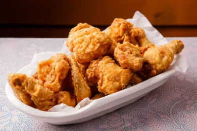 accras  poulet (  10  pièces )